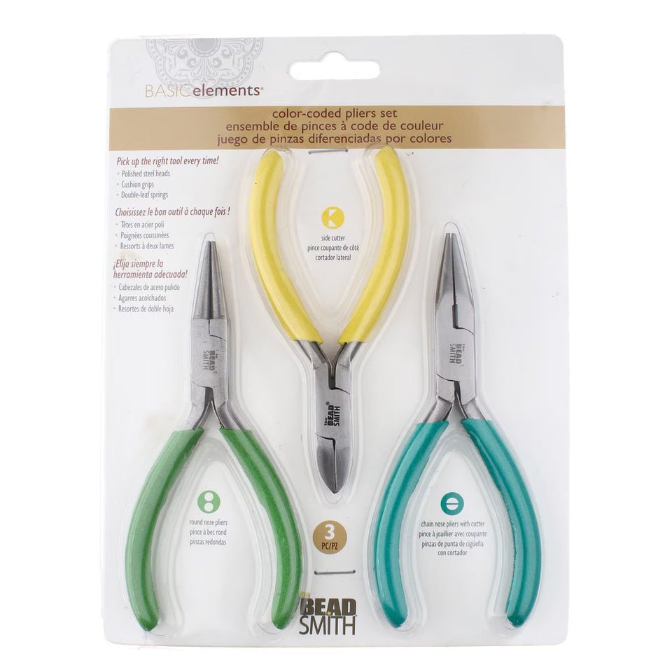 Basic Elements 3 Piece Economy Plier Set PL3SET