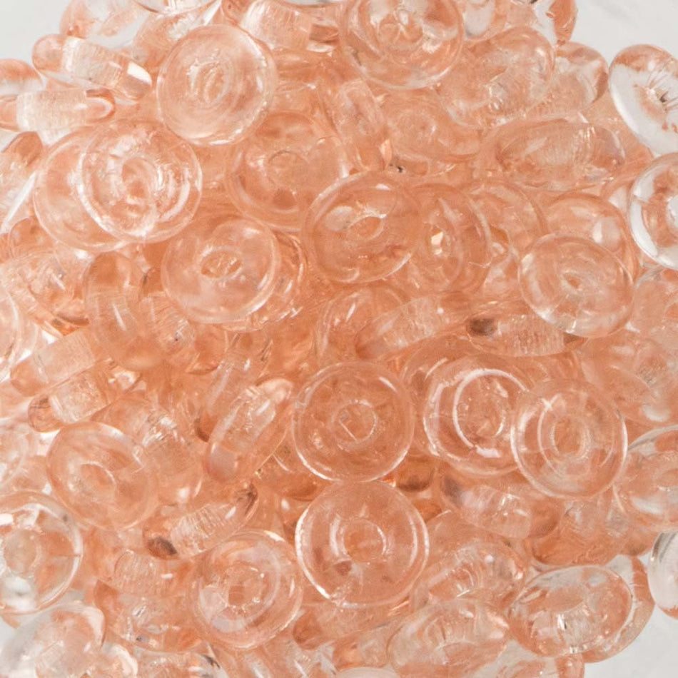 Rosaline Czech O Bead 3.8x1mm 8.1gm Tube OB2470120-TB