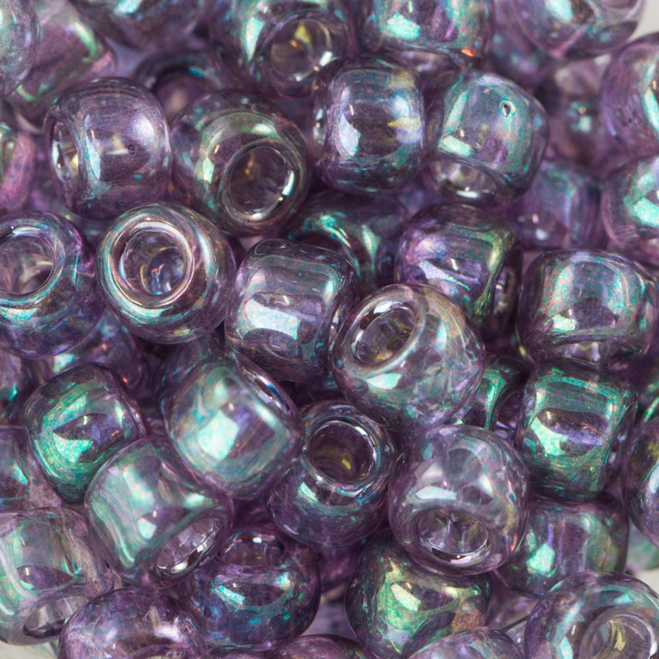 6/0 TOHO ROUND Gold Lustered Hydrangea Seed Bead (8g)