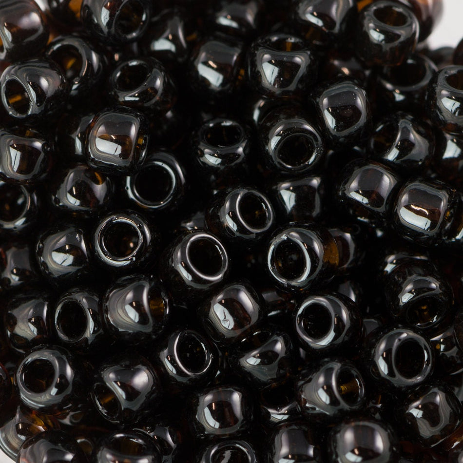 8/0 TOHO ROUND Transparent Root Beer Seed Bead (8g)