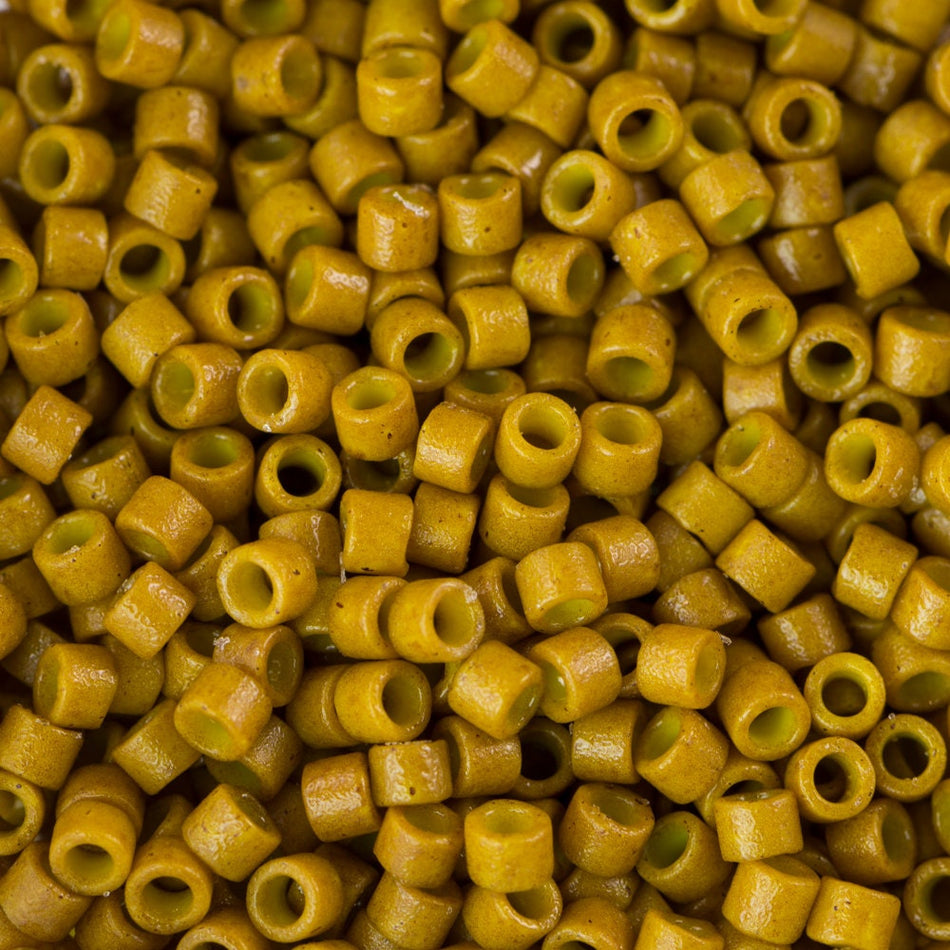 11/0 MIYUKI DELICA Duracoat Opaque Toast Seed Bead (8g)