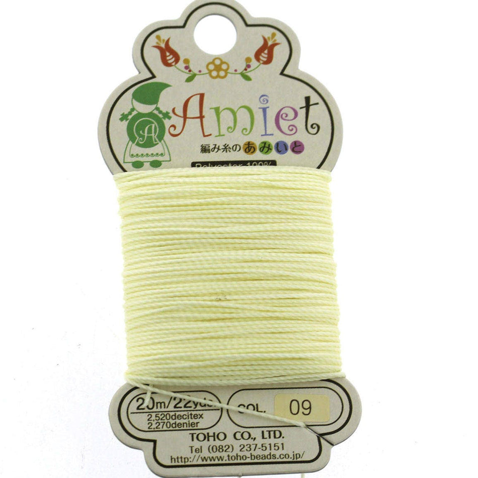 Jonquil Toho Amiet Polyester Thread 22yrds/20m
