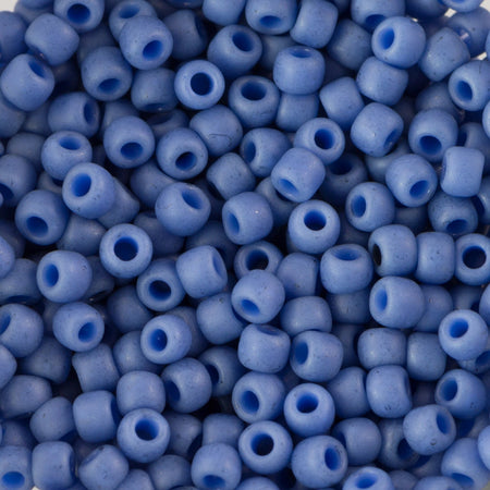 11/0 TOHO ROUND Semi Glazed Soft Blue Seed Bead (8g)