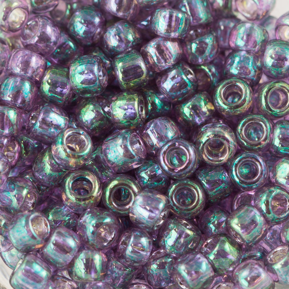 8/0 TOHO ROUND Gold Lustered Hydrangea Seed Bead (8g)