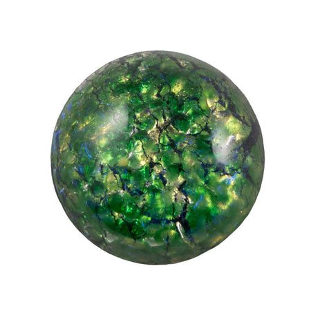 Green Foil Opal Round Cabochon 18mm (1) cab3008B
