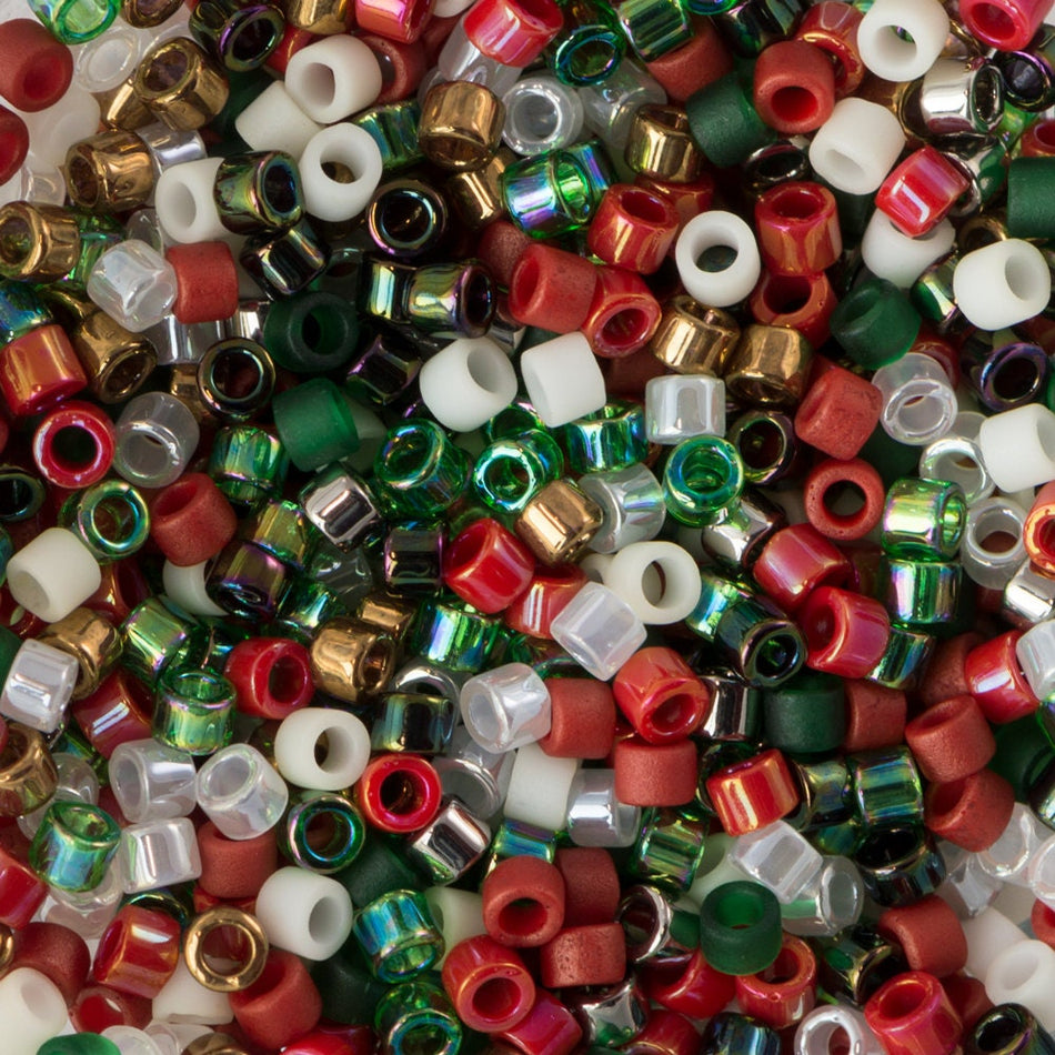 11/0 MIYUKI DELICA Xmas Mix Seed Bead (8g)