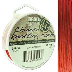 Siam Chinese Knotting Cord (.8mm/.031in) 15m/16.4yds