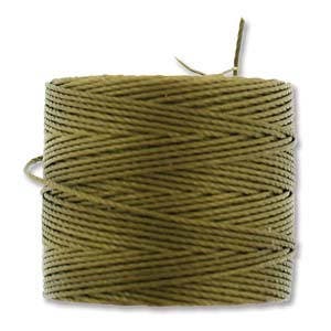 S-Lon Bead Cord Antique Gold 77yrds. SLBC-AG