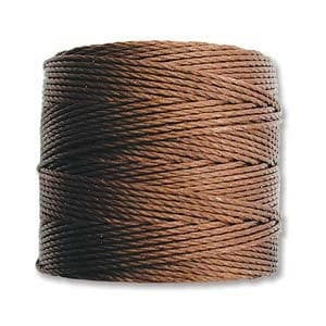 S-Lon Bead Cord Brown 77yrds. SLBC-BR