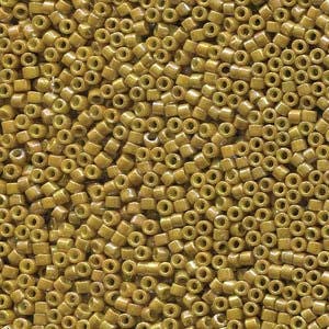 11/0 MIYUKI DELICA Opaque Glazed Pistachio Seed Bead (8g)