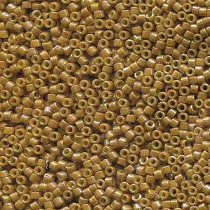 11/0 MIYUKI DELICA Opaque Glazed Pecan Seed Bead (8g)