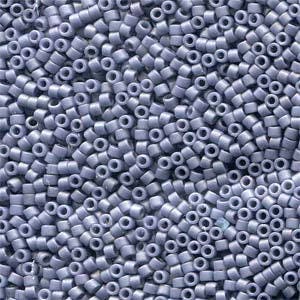 11/0 MIYUKI DELICA Frosted Opaque Glazed Grape Seed Bead (8g)