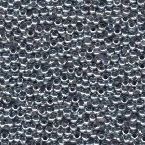 Zinc Metal Seed Bead 6/0 28G Tube MT6-ZNC-TB