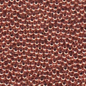 Copper Metal Seed Bead 6/0 32G Tube MT6-COP-TB