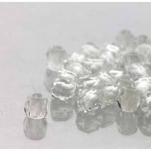 2mm Crystal True 2 Czech Faceted Fire Polished Glass Beads (2g)