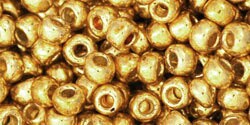 6/0 TOHO ROUND PermaFinish Galvanized Starlight Seed Bead (8g)