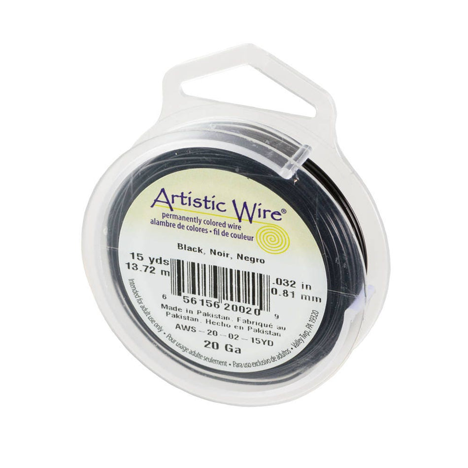 20ga/15yrds Black Artistic Wire