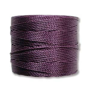 S-Lon Bead Cord Medium Dark Purple 77yrds. SLBC-MDP