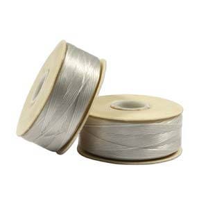 Sterling Nymo D Beading Thread 64yd Bobbin NYMDST