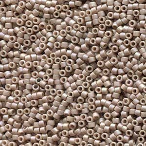 11/0 MIYUKI DELICA Frosted Opaque Glazed Rainbow Lavender Seed Bead (8g)