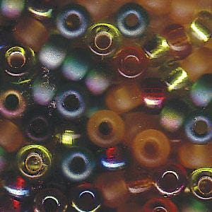 Earthtone Mix Miyuki Seed Bead 6/0 20G Tube 6-9MIX07-TB
