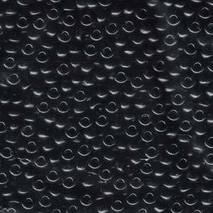 Opaque Black Miyuki Seed Bead 6/0 20G Tube 6-9401-TB