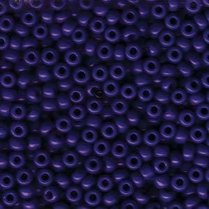 Opaque Cobalt Miyuki Seed Bead 6/0 20G Tube 6-9414-TB