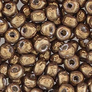 Baroque Pearl Antique Brass Miyuki Seed Bead 5/0 20G Tube 05-3955-TB