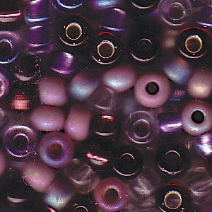 Lilacs Mix Miyuki Seed Bead 6/0 20G Tube 6-9MIX01-TB