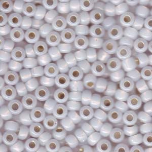 Gilt Lined Opal Miyuki Seed Bead 5/0 20G Tube 05-551-TB