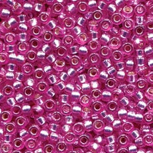 Duracoat Silver Lined Dyed Orchid Miyuki Seed Bead 6/0 20G Tube 6-94277-TB