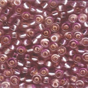 Rococo Silver Lined Light Rose Pink Miyuki Seed Bead 5/0 20G Tube 05-3283-TB