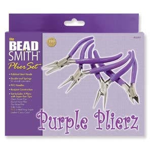 Beadsmith 4pc Plier Set plus Case. PL660SET
