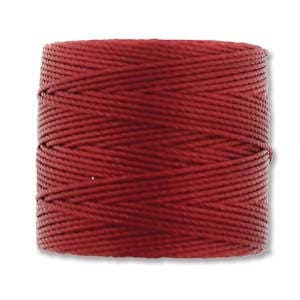 S-Lon Bead Cord Red Hot 77yrds. SLBC-RH