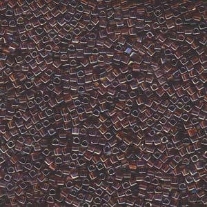 1.8MM MIYUKI CUBE Translucent Topaz AB Seed Bead (8g)