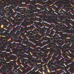 8/0 MIYUKI DELICA Transparent Topaz AB Seed Bead (8g)