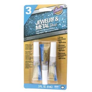 Aleenes jewelry & Metal Glue. 3tube/0.1fl oz each.