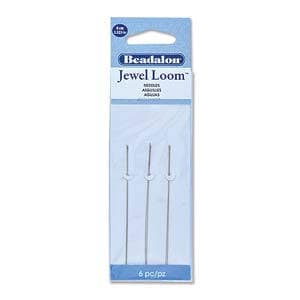 3.25-Inch Jewel Loom Beadalon Needles 6 Pack