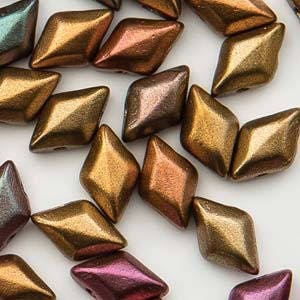 Gemduo Dark Gold Rainbow 8x5mm 8.0+ G Tube