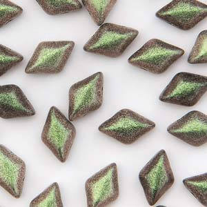 Gemduo Polychrome Sage and Citrus 8x5mm 8.0+ G Tube