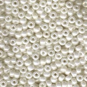 Ivory Pearl Ceylon Miyuki Seed Bead 6/0 (4mm) 20gm Tube 6-9591-TB