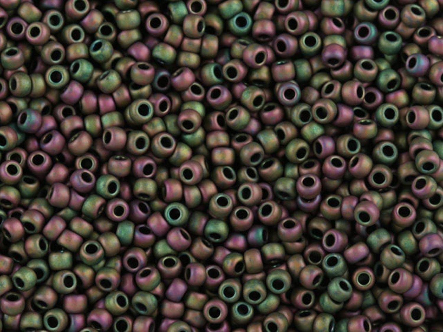 11/0 TOHO ROUND Matte Iris Violet Seed Bead (8g)