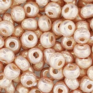Baroque Pearl Blush Pink Miyuki Seed Bead 6/0 20G Tube 6-93954-TB