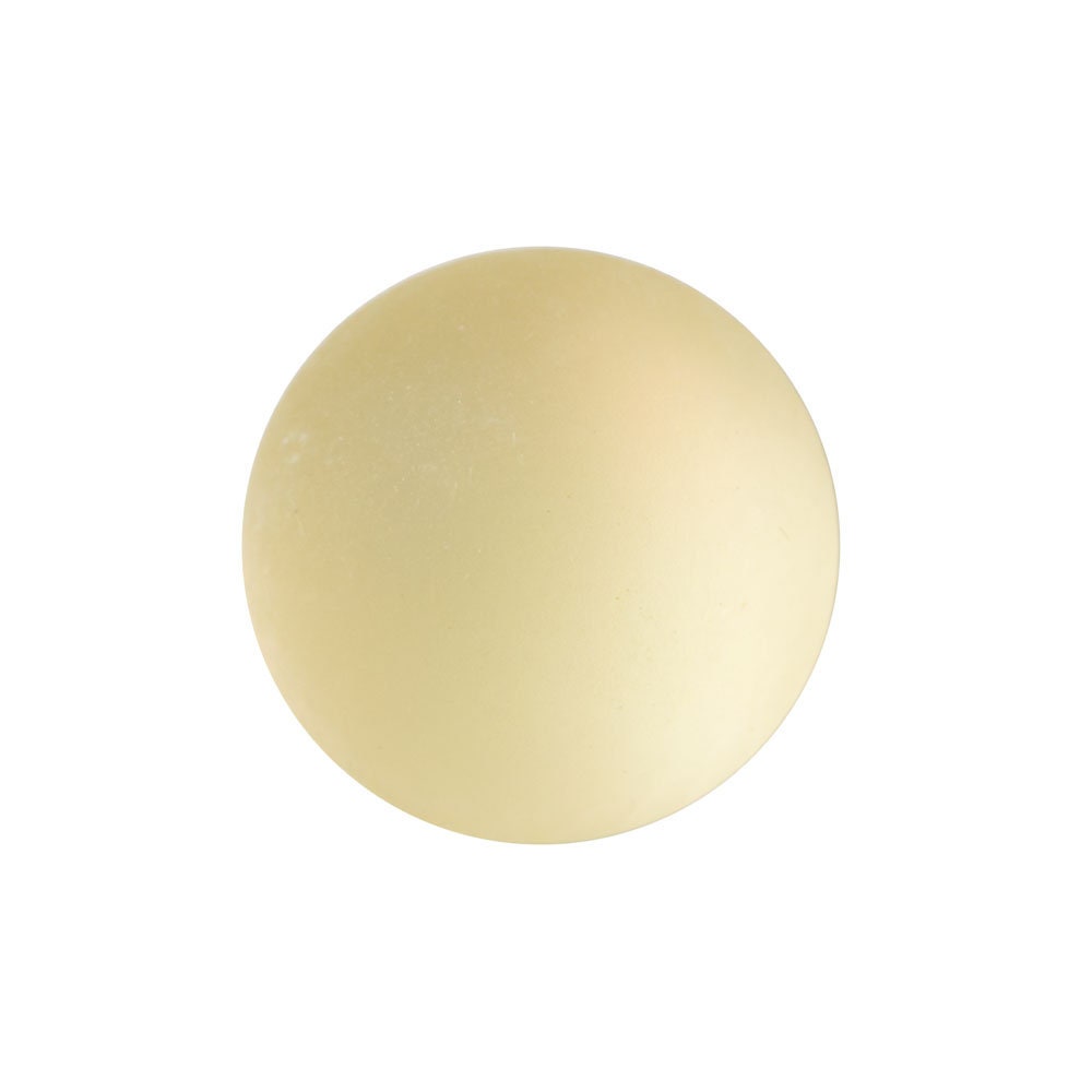 Vintage Matte Jonquil Cabochons 11mm (6) cab908C