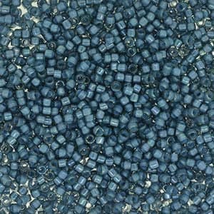 11/0 MIYUKI DELICA Fancy Lined Teal Dark Blue Seed Bead (8g)