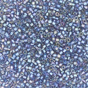 11/0 MIYUKI DELICA Fancy Lined Anchor Grey Seed Bead (8g)