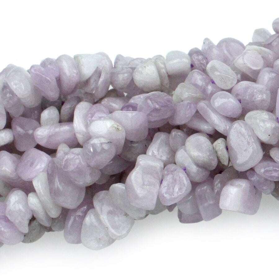 Dakota Stones Kunzite 6-10mm Chips Gemstones 15-16" Strand KUZ6-10CHP
