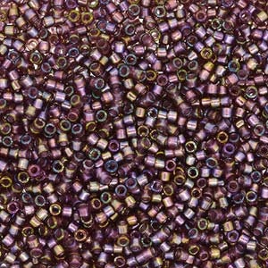 11/0 MIYUKI DELICA Fancy Lined Old Rose Seed Bead (8g)