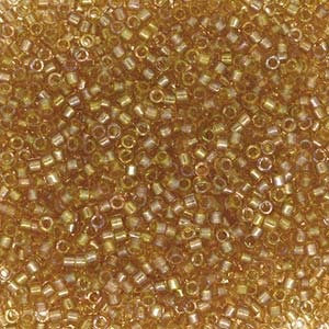 11/0 MIYUKI DELICA Fancy Lined Blush Seed Bead (8g)