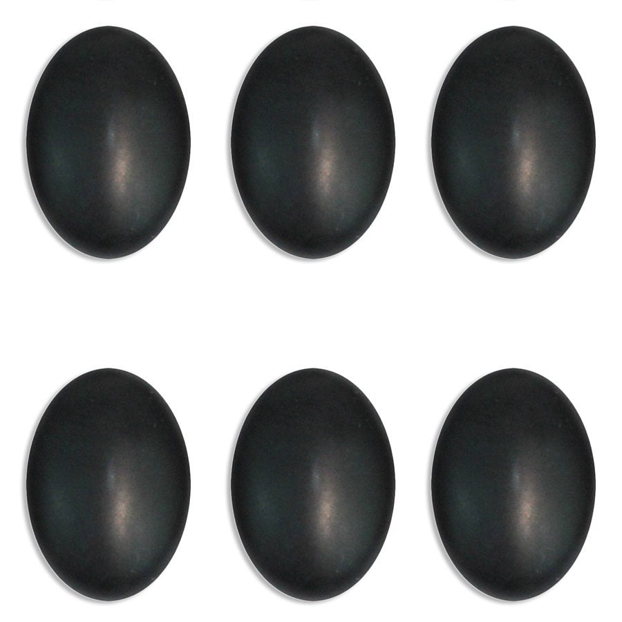 Dakota Stones Matte Onyx 14x10mm Oval Cabochon Gemstones.  CAB-MOX14x10OV